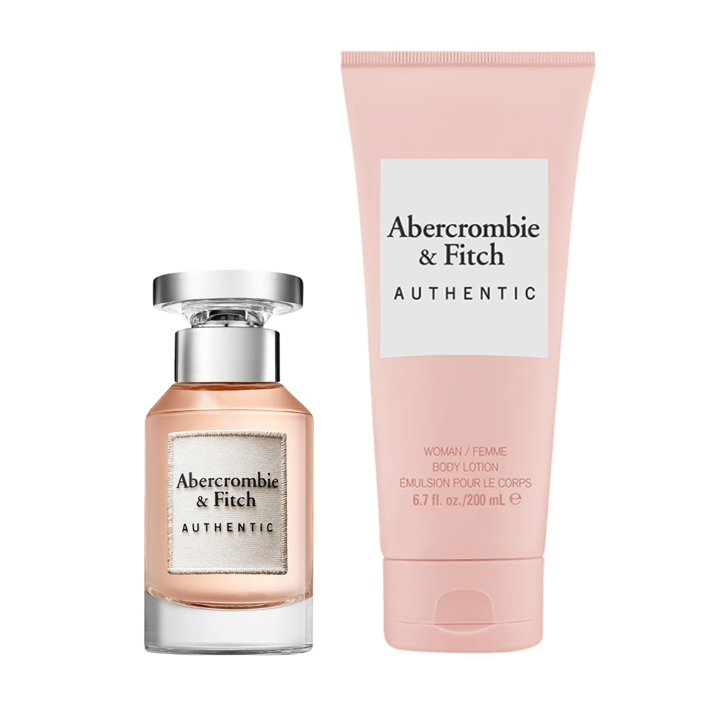 Abercrombie & Fitch Women's Perfume Abercrombie & Fitch Authentic Woman Women's Perfume Gift Set (50ml EDP + 200ml Body Wash)