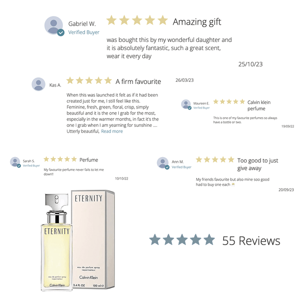 Calvin klein eternity clearance 50ml