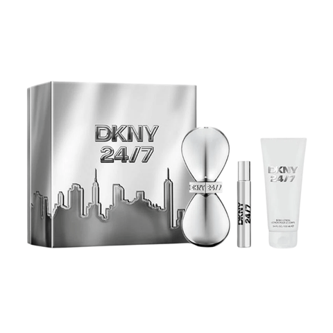 DKNY Women's Perfume DKNY 24/7 Eau de Parfum Women's Perfume Gift Set (100ml + 100ml Body Lotion + 15ml)