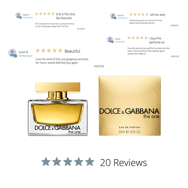 Dolce and Gabbana The One 30ml 50ml 75ml Perfume Direct