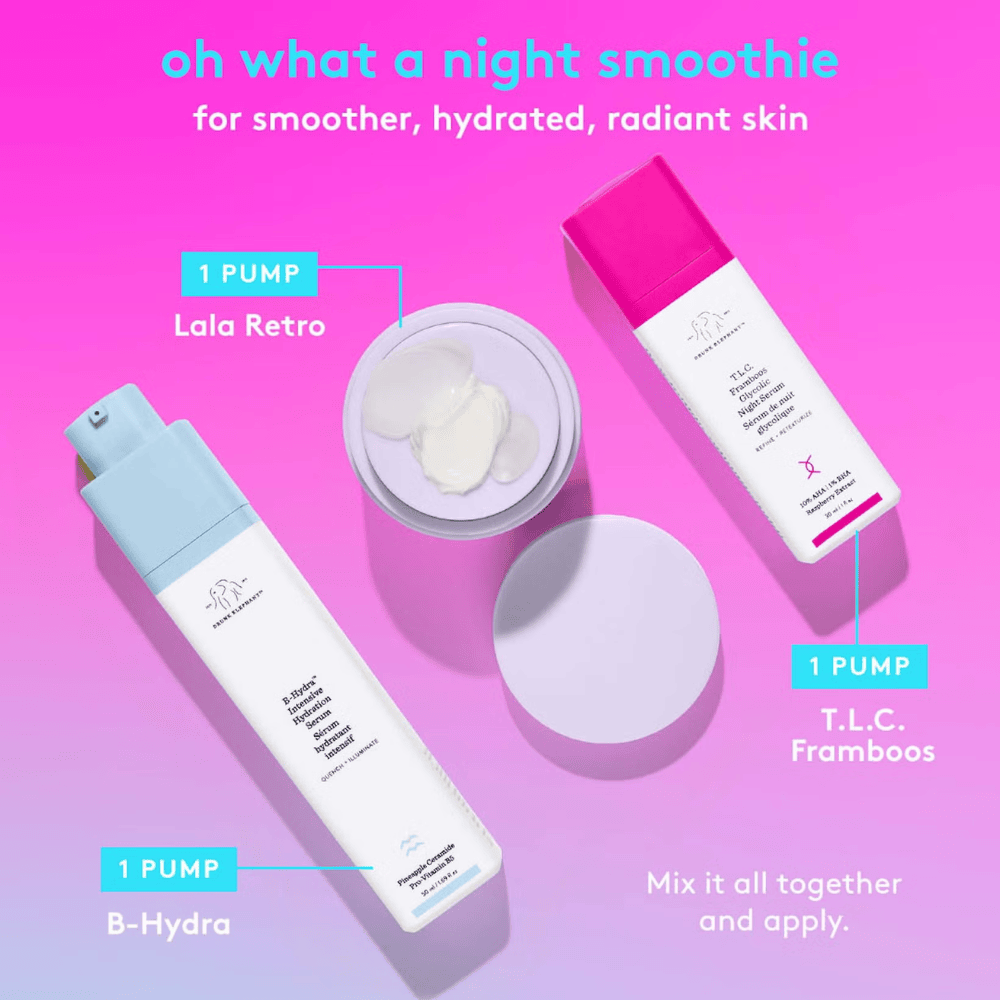 Drunk Elephant Skin Care Drunk Elephant T.L.C. Framboos Glycolic Night Serum (30ml)