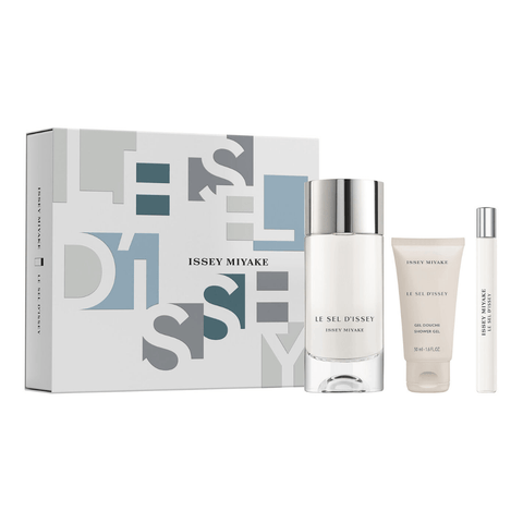 Issey Miyake Men's Aftershave Issey Miyake Le Sel D'Issey Eau de Toilette Men's Aftershave Gift Set (100ml + 50ml Shower Gel + 10ml)