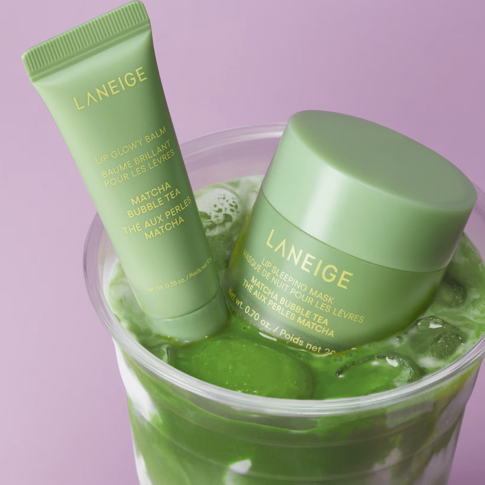Laneige Skin Care Laneige Lip Glowy Balm Matcha Bubble Tea (10g)