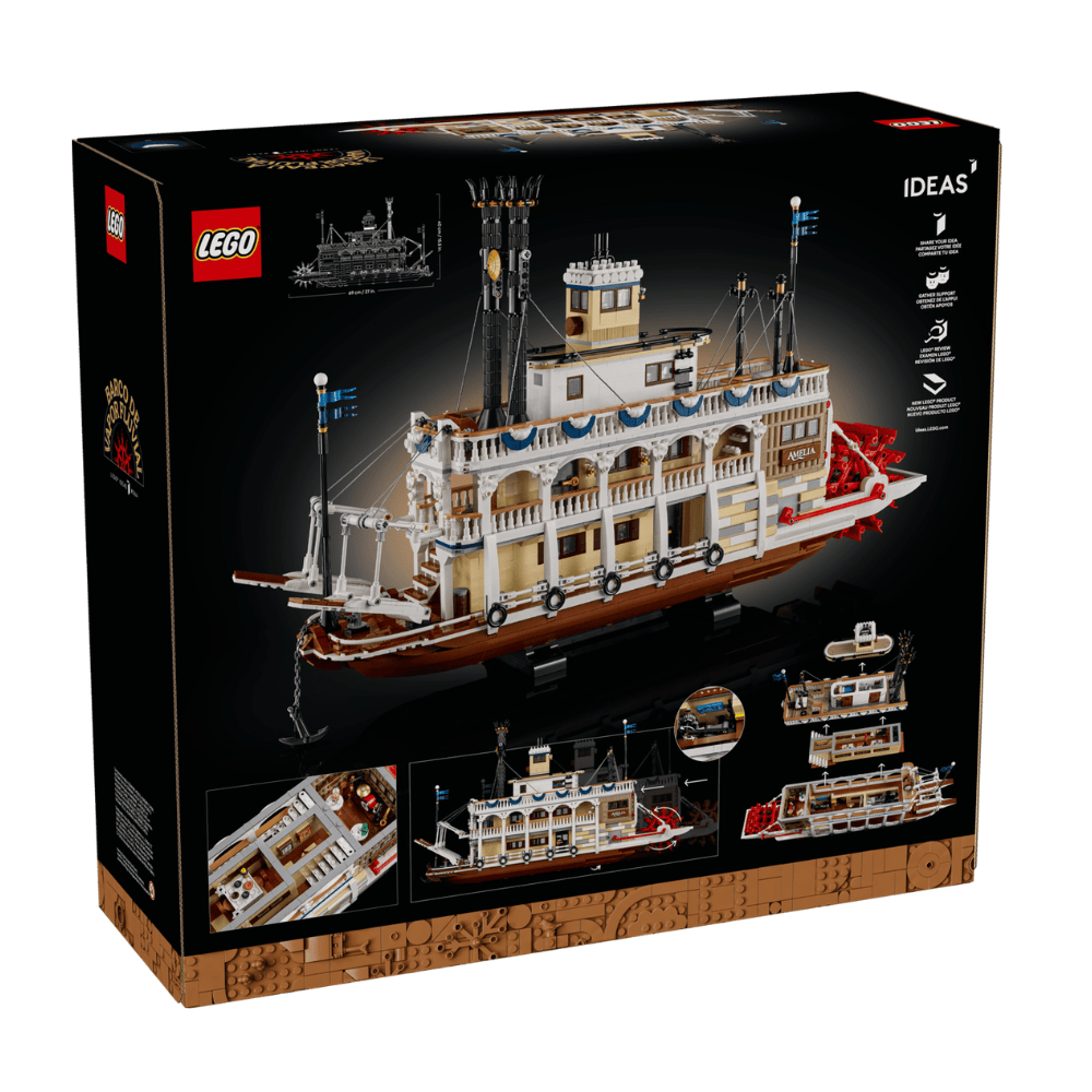 LEGO LEGO LEGO Ideas River Steamboat (21356)