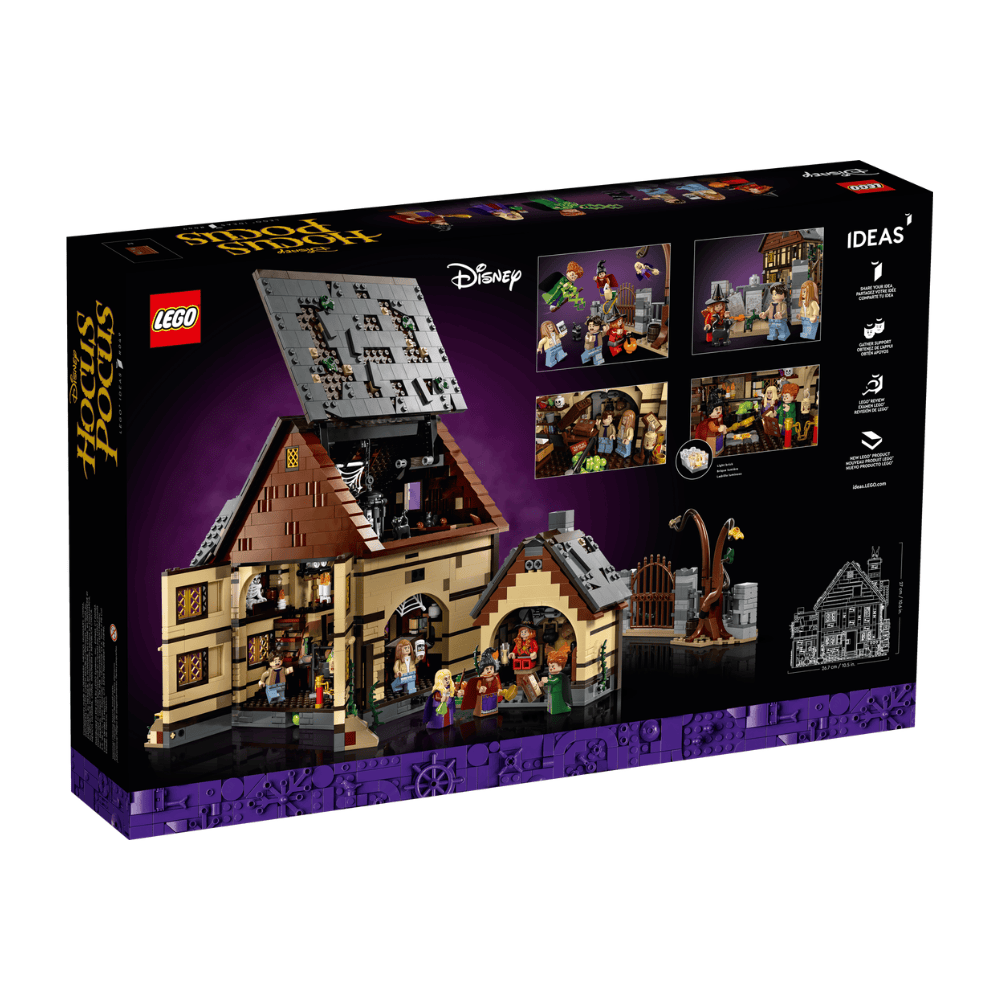 LEGO LEGO RETIRED LEGO Ideas Disney Hocus Pocus: The Sanderson Sisters' Cottage (21341)