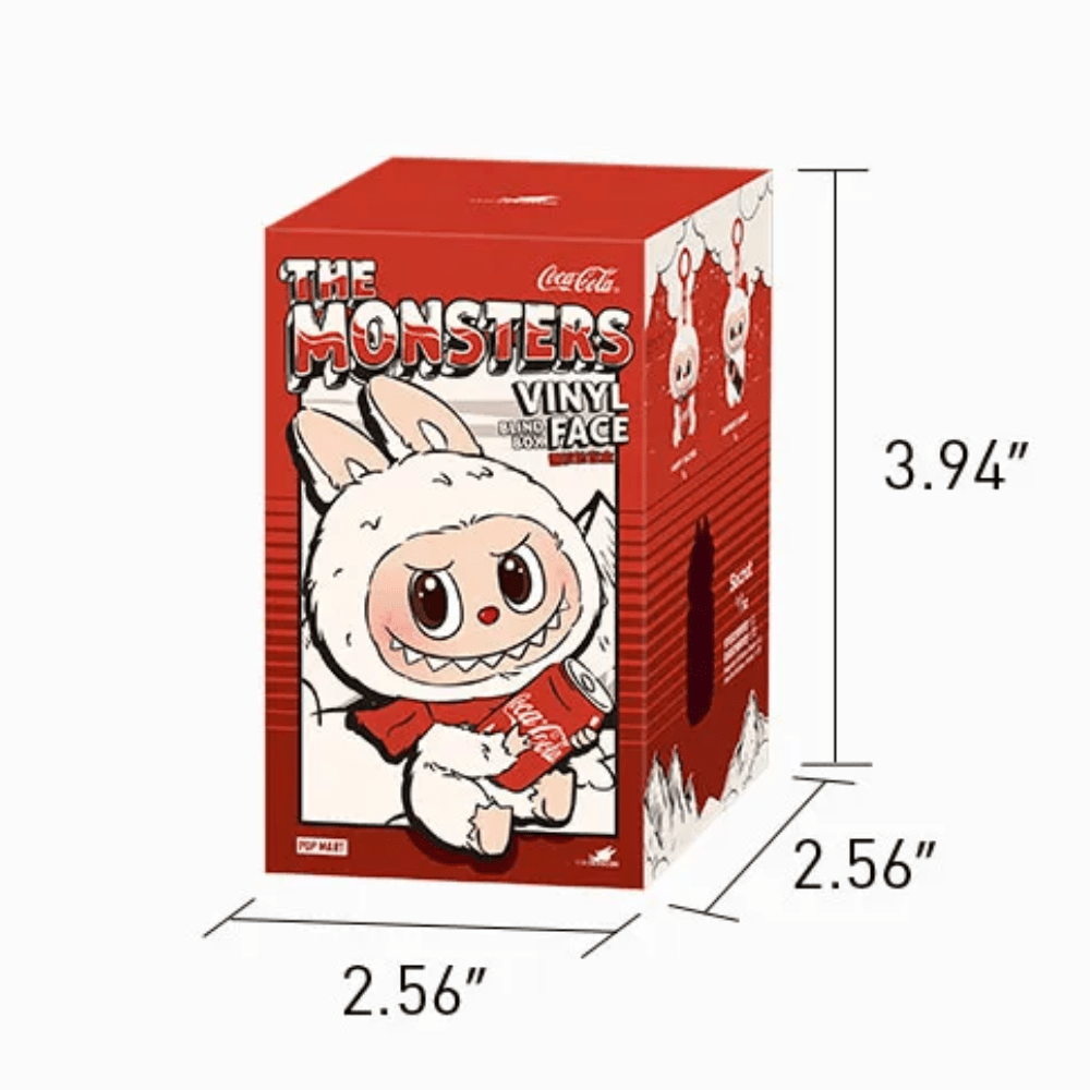 Pop Mart Plushie Labubu THE MONSTERS Coca Cola Series - Vinyl Plush Pendant Blind Box