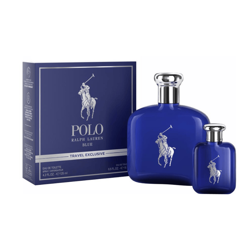 Ralph Lauren Men's Aftershave Ralph Lauren Polo Blue Men's Gift Set (125ml EDT + 15ml EDT)