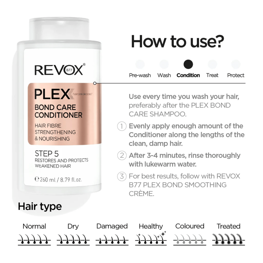 Revox Hair Care Revox B77 Plex Bond Care Conditioner (260ml)