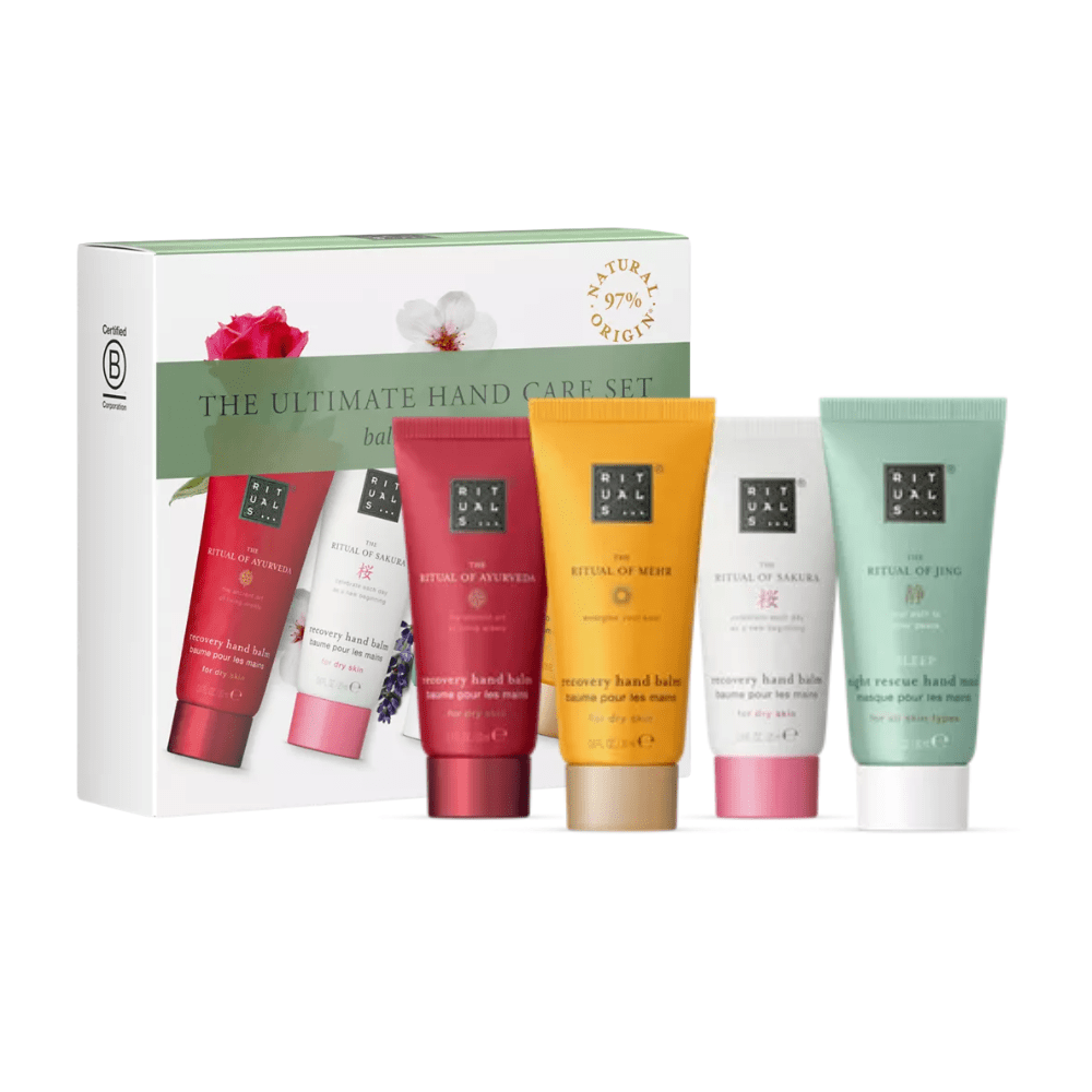 Rituals Skin Care Rituals The Ultimate Hand Care Collection Recovery Hand Balm Gift Set (4 x 20ml)