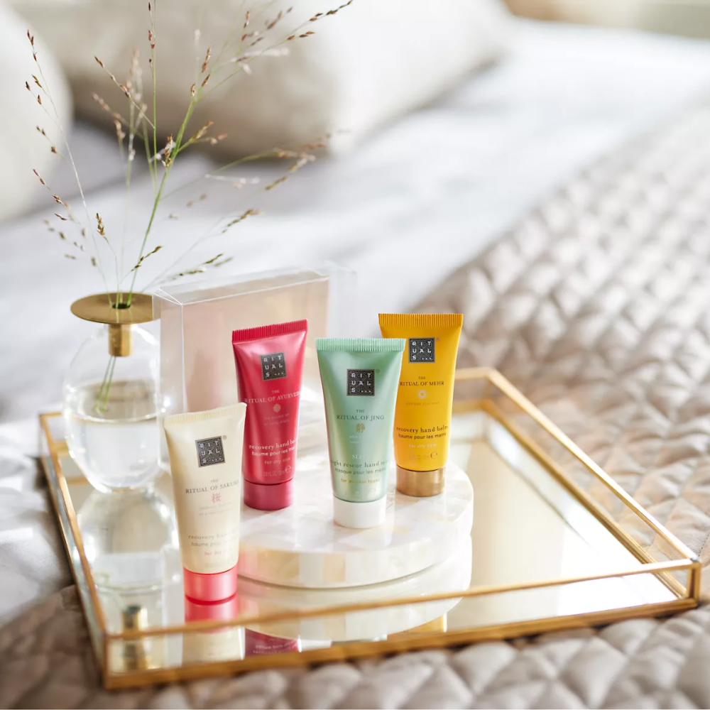 Rituals Skin Care Rituals The Ultimate Hand Care Collection Recovery Hand Balm Gift Set (4 x 20ml)