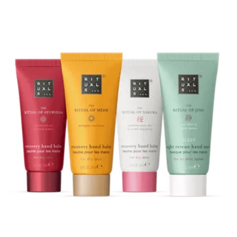 Rituals Skin Care Rituals The Ultimate Hand Care Collection Recovery Hand Balm Gift Set (4 x 20ml)