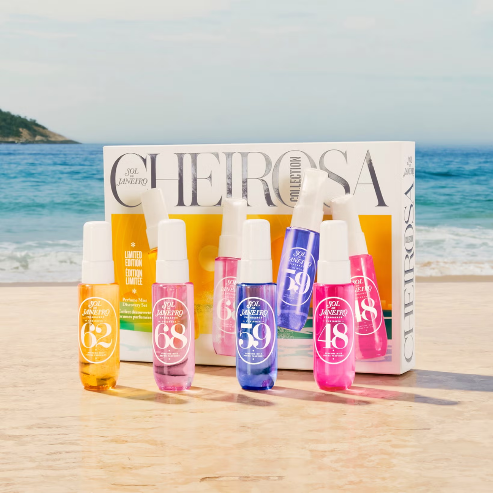 Sol De Janeiro Women's Perfume Sol De Janeiro Limited Edition Cheirosa Perfume Mist Discovery Fragrance Gift Set 4 x 30ml (62 + 68 + 59 + 76)