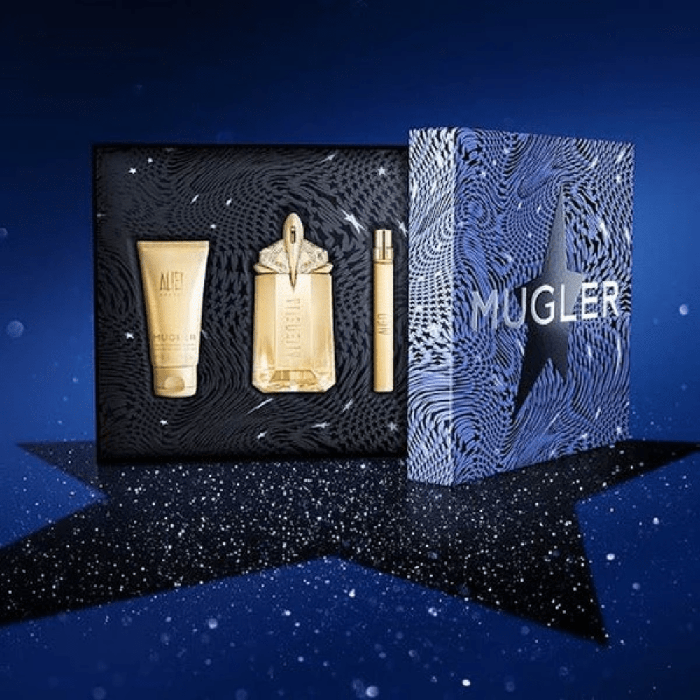 Thierry Mugler Women's Perfume Thierry Mugler Alien Goddess Eau de Parfum Gift Set (60ml Refillable + 50ml Body Lotion + 10ml)