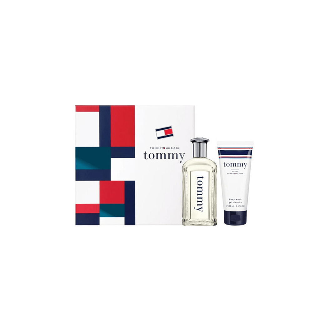 Tommy Hilfiger Men's Aftershave Tommy Hilfiger Man Eau de Toilette Men's Aftershave Gift Set Spray (100ml + Body Wash)