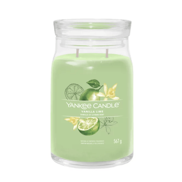 Yankee Candle Vanilla Lime Signature Large Jar Candle Perfume Direct