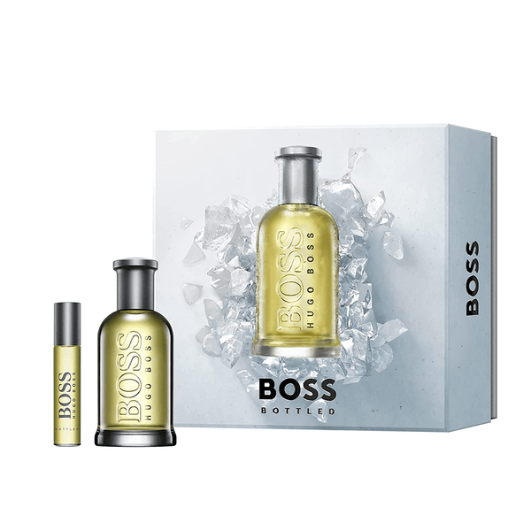 Hugo Boss Bottled Men's Aftershave Gift Set 100ml Perfume Direct