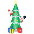 HOMCOM 7ft LED Inflatable Christmas Tree 844-378V70