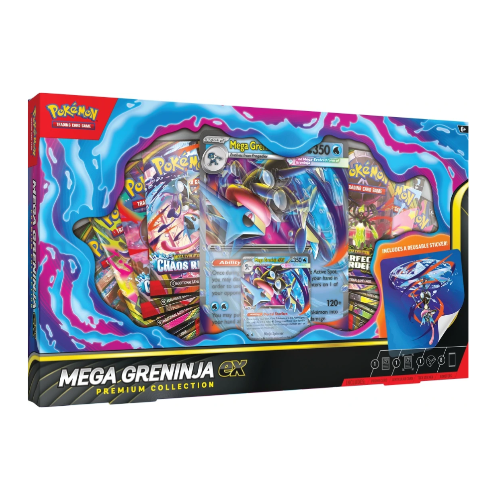 Pokemon TCG: Mega Greninja EX Premium Collection 2026