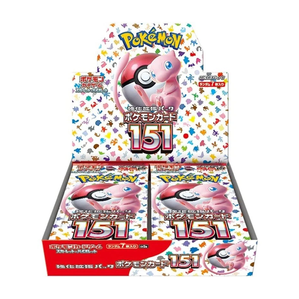 Pokemon 151 Booster Display Box (Japanese) (20 Packs)