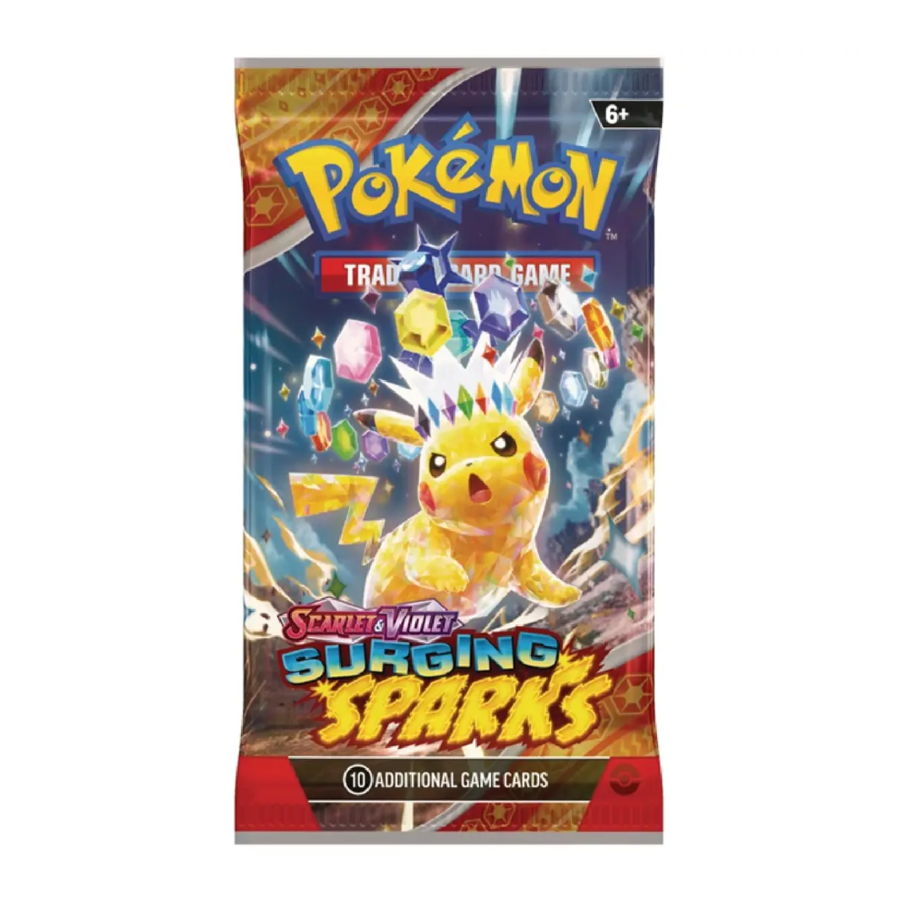 Pokemon TCG Surging Spark 10 Booster Packs (English)