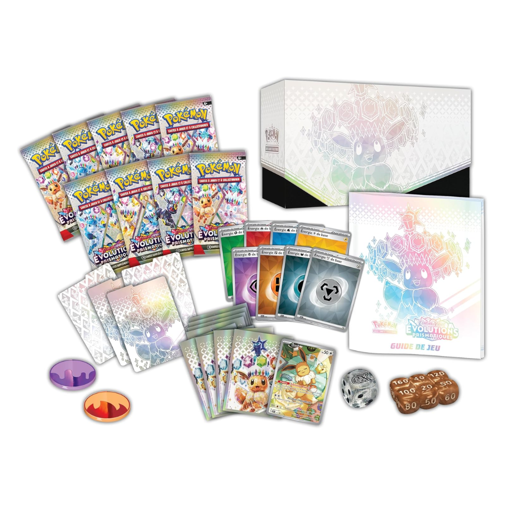 Pokemon TCG: Scarlet & Violet Prismatic Evolutions Elite Trainer Box