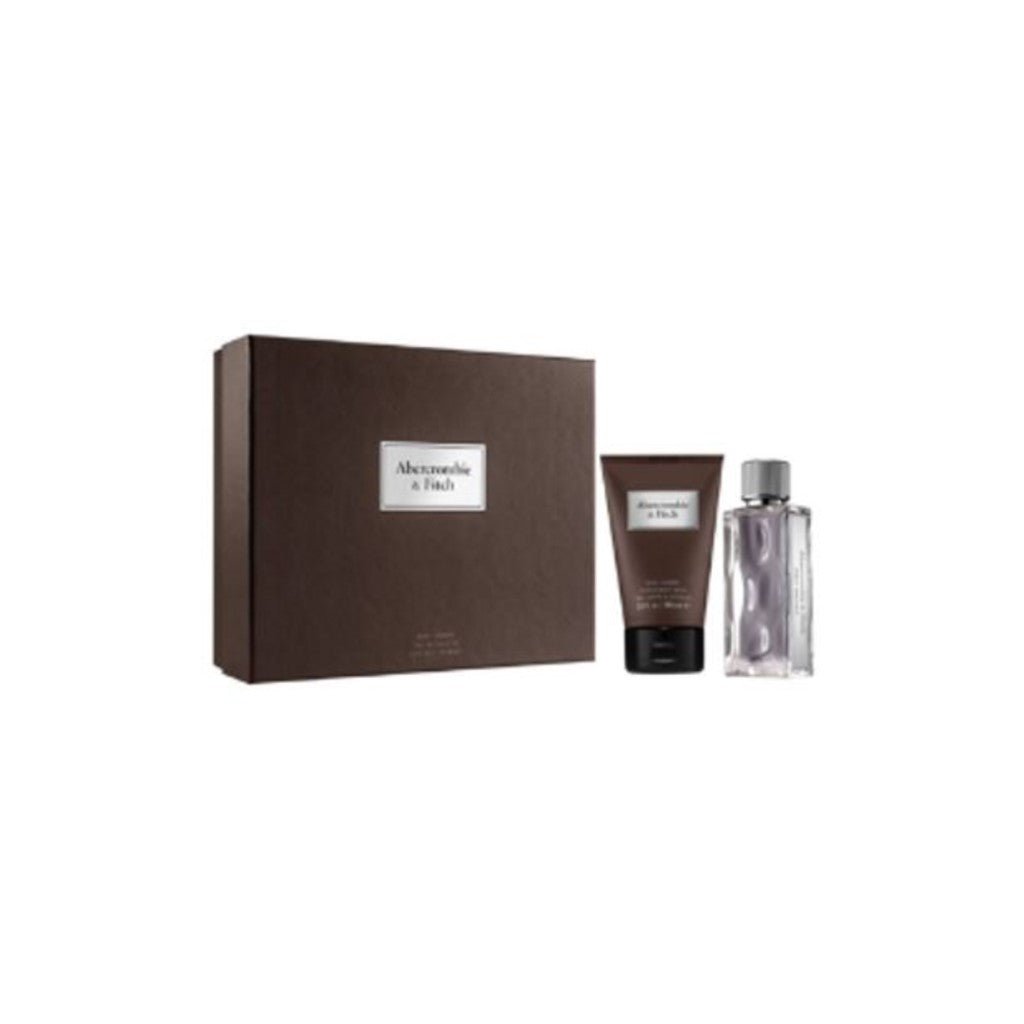 Abercrombie Fitch First Instinct Eau de Toilette Men's Aftershave Gift Set Spray (50ml) with Hair & Body Wash, view 1