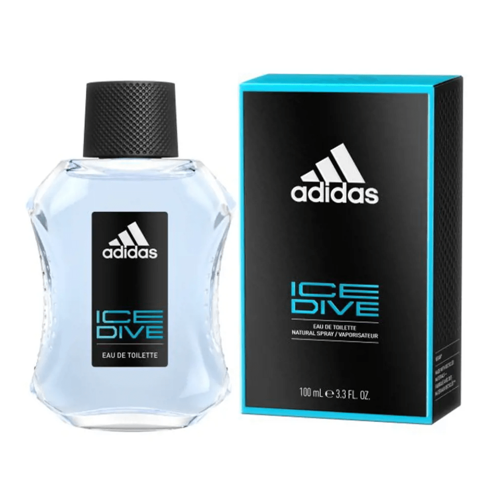 Adidas Ice Dive Eau De Toilette Men's Aftershave Spray (100ml), view 1