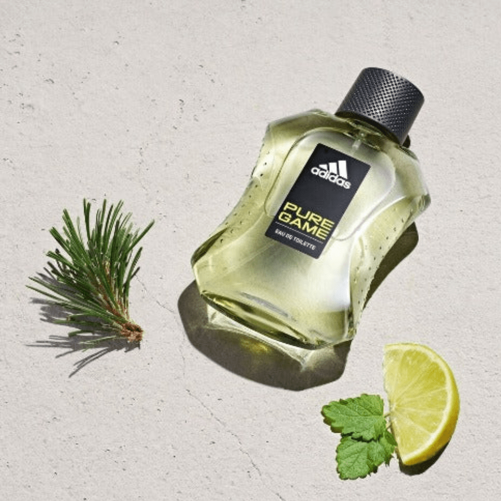 Adidas Pure Game Eau De Toilette Men's Aftershave Spray (100ml), view 2