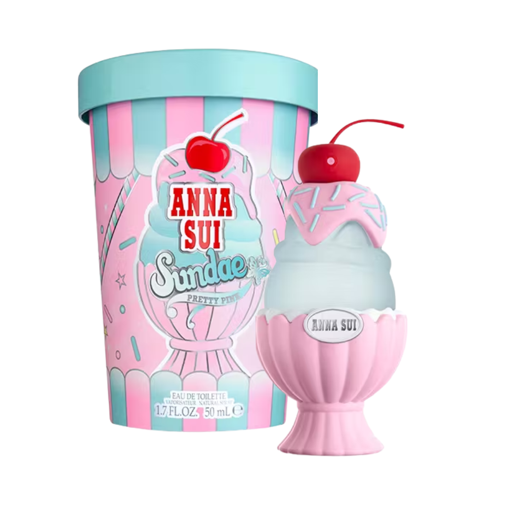 Anna Sui Women's Perfume Anna Sui Sundae Pretty Pink Eau de Toilette Women's Perfume Spray (50ml)