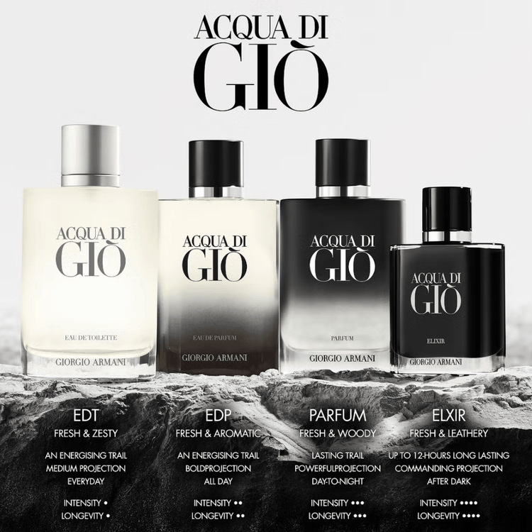 Armani Men's Aftershave Armani Acqua Di Gio Elixir Men's Aftershave Spray (50ml)