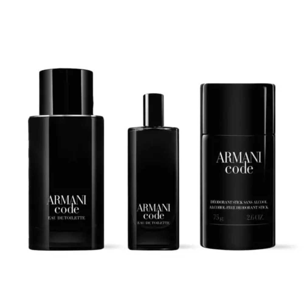 Armani Code Men's Aftershave Gift Set (75ml EDT + 75g Deodorant