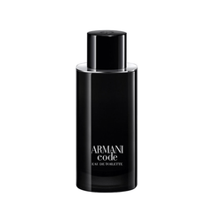Armani Men's Aftershave Armani Code Pour Homme Eau de Toilette Men's Refillable Aftershave Spray (125ml)