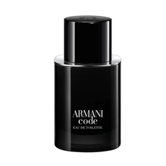 Armani Men's Aftershave Armani Code Pour Homme Eau de Toilette Refillable Men's Fragrance Spray (50ml)