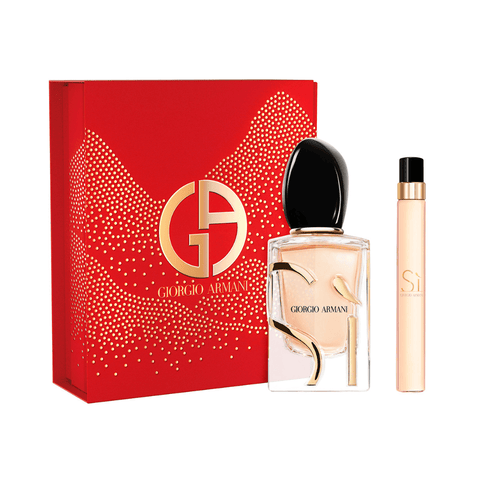 Armani Women's Perfume Armani Si Eau de Parfum Women's Gift Set (50ml + 10ml)