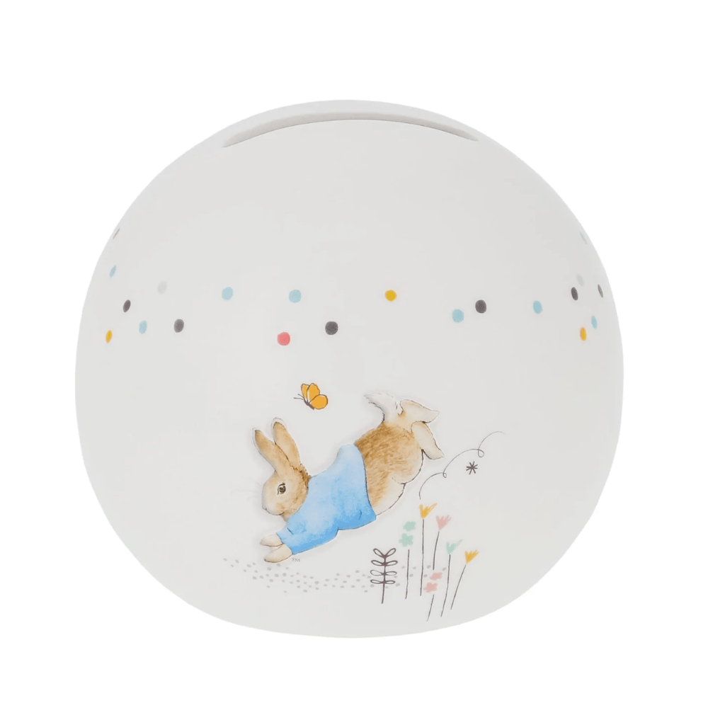 Beatrix Potter Home Accessories Beatrix Potter Peter Rabbit Money Bank Sphere