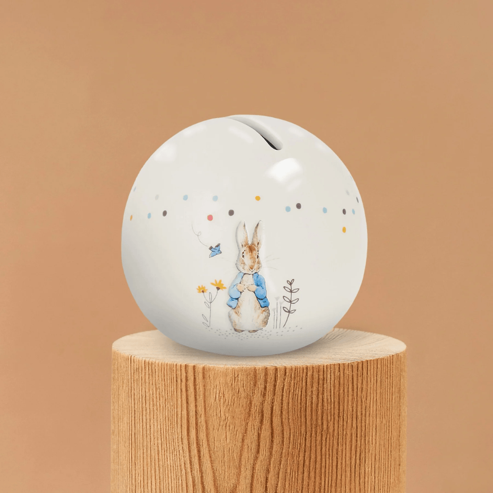Beatrix Potter Home Accessories Beatrix Potter Peter Rabbit Money Bank Sphere