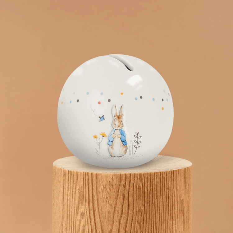 Beatrix Potter Home Accessories Beatrix Potter Peter Rabbit Money Bank Sphere