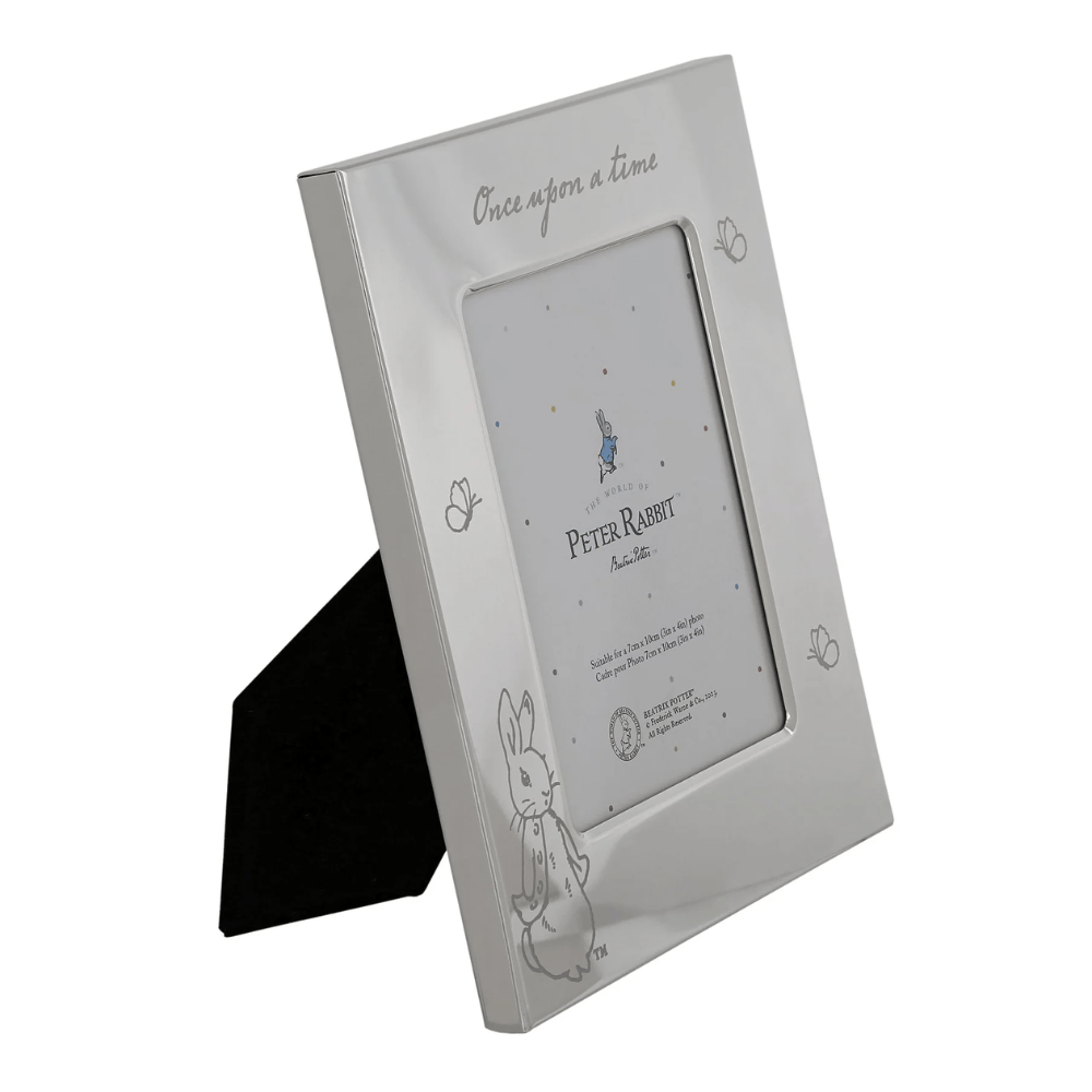 Beatrix Potter Stationery Beatrix Potter Peter Rabbit Silver Plated Photo Frame