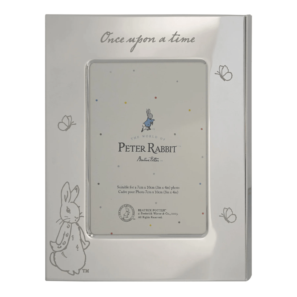Beatrix Potter Stationery Beatrix Potter Peter Rabbit Silver Plated Photo Frame