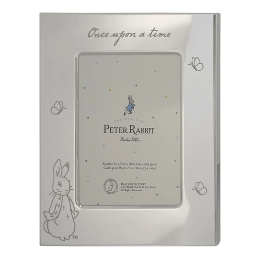 Beatrix Potter Stationery Beatrix Potter Peter Rabbit Silver Plated Photo Frame
