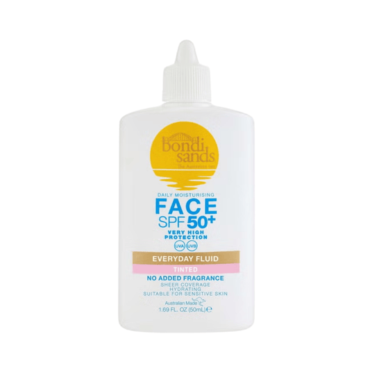 Bondi Sands Skin Care Bondi Sands Everyday Face Fluid Tinted SPF50+ (50ml)