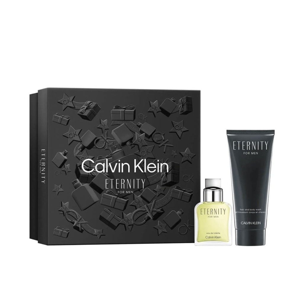 Calvin Klein Men's Aftershave Calvin Klein Eternity Eau de Toilette Men's Aftershave Gift Set Spray (30ml) with Shower Gel
