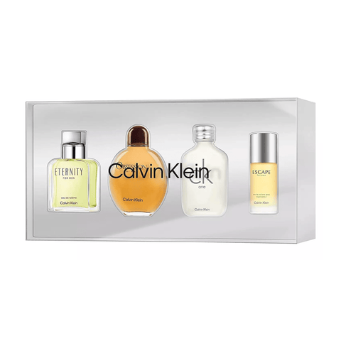 Calvin Klein Men's Aftershave Calvin Klein Men's Miniatures Eau De Toilette Gift Set (4 x15ml) - Eternity, Obsession, CK One, Escape)