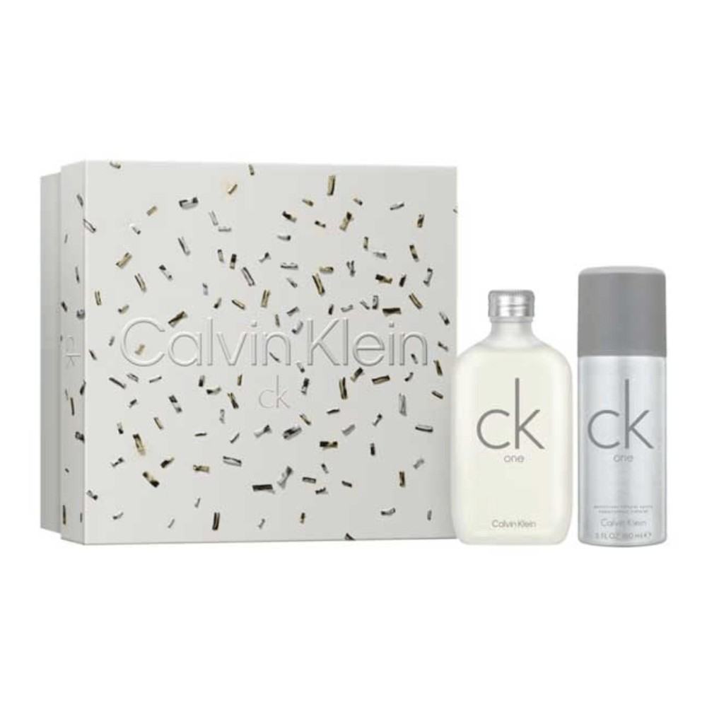 Calvin Klein Unisex Perfume Calvin Klein CK One Eau de Toilette Unisex Perfume Gift Set Spray (100ml) with Deodorant