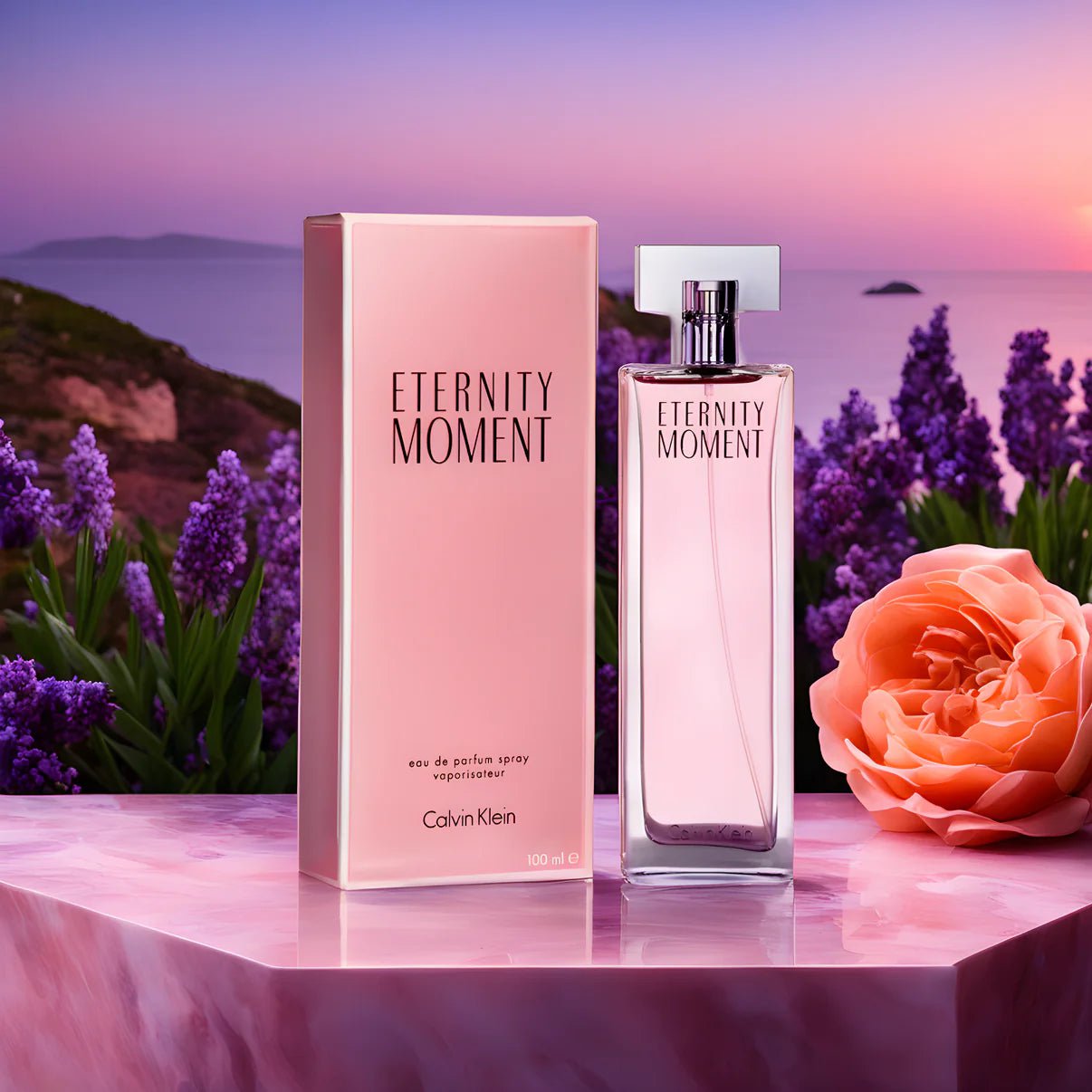 Calvin Klein Women's Perfume Calvin Klein Eternity Moment Eau de Parfum Women's Perfume Spray (30ml, 50ml, 100ml)