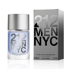 Carolina Herrera Women's Perfume Carolina Herrera 212 Men NYC Eau de Toilette Men's Aftershave Spray (30ml, 50ml, 100ml)
