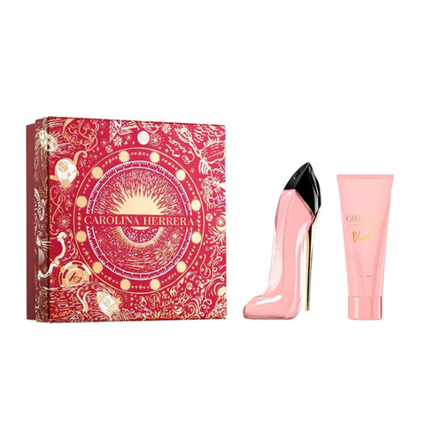 Carolina Herrera Women's Perfume Carolina Herrera Good Girl Blush Eau de Parfum Women's Gift Set Spray (80ml) with 100ml Body Lotion