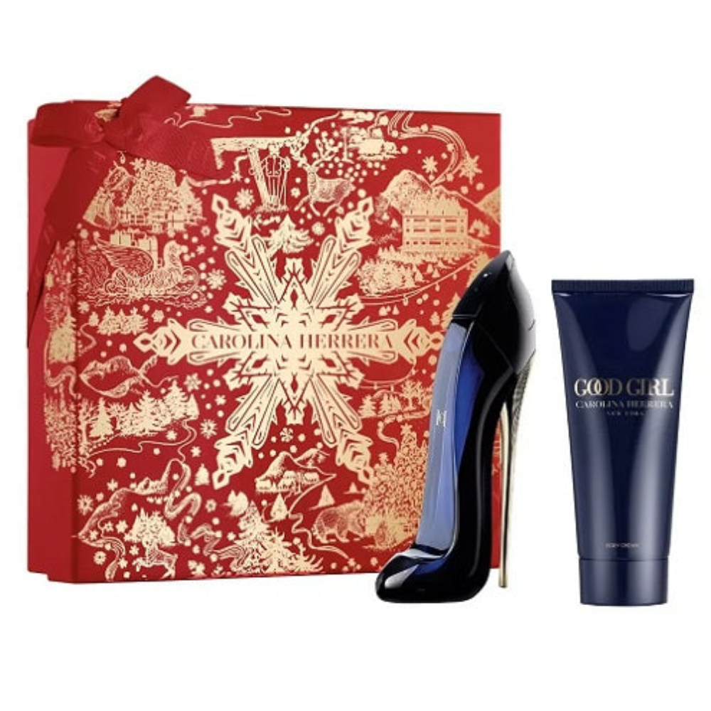 Carolina Herrera Women's Perfume Carolina Herrera Good Girl Eau de Parfum Women's Gift Set Spray (50ml) with 100ml Body Lotion