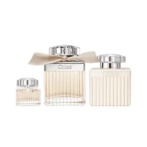 Chloe Women's Perfume Chloe Signiture Eau de Parfum Women's Perfume Gift Set Spray (75ml) with Body Lotion & 5ml EDP