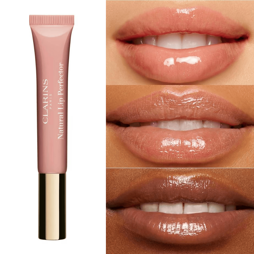 Clarins Skin Care 02 Apricot Shimmer Clarins Natural Lip Perfector (12ml)